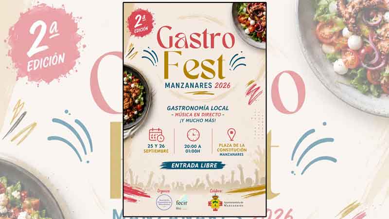 GastroFest 2026 volverá a maridar gastronomía, cultura y ocio en la plaza de la Constitución
