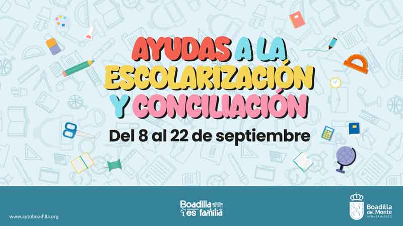 El plazo de solicitud de las Ayudas para Escolarización y Conciliación será del 8 al 22 de septiembre