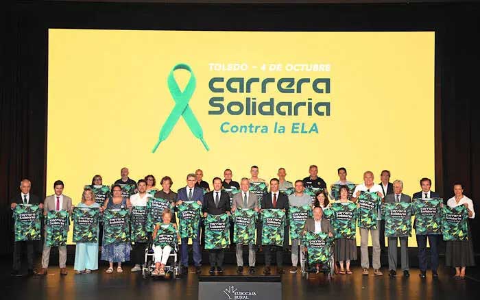 Eurocaja Rural presenta su Carrera Solidaria contra la ELA, cuya recaudación se destinará a diez entidades en España