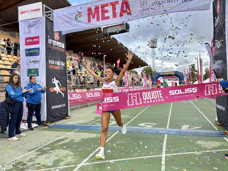 Juan Vidal y Gemma Arenas reinan en el 30º Quijote Maratón