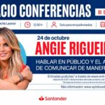 La conferencia de Angie Rigueiro del próximo sábado 24 comenzará a las 12:30 horas