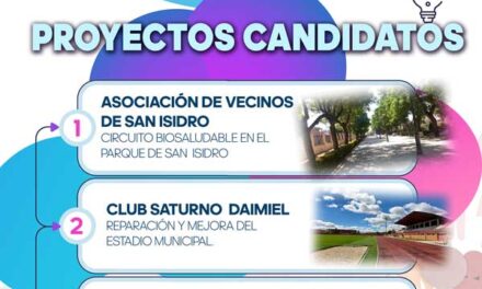 El proyecto ganador de los presupuestos participativos mejorará el parque de San Isidro, el Estadio Municipal o el edificio de Cruz Roja 