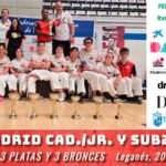 El Club Karate Pozuelo gana los medalleros de las Ligas Nacionales masculina y femenina
