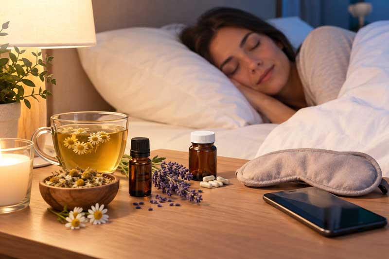 Remedios naturales para dormir profundamente